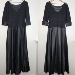 JS Collections Black Half Sleeve Dress